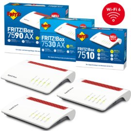 FritzBox DSL Vergleich, FritzBox 7510 AX, 7530 AX & 7590 AX • REFBox